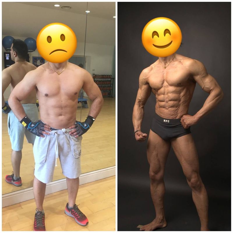 Transformation showcase - Samuel D.