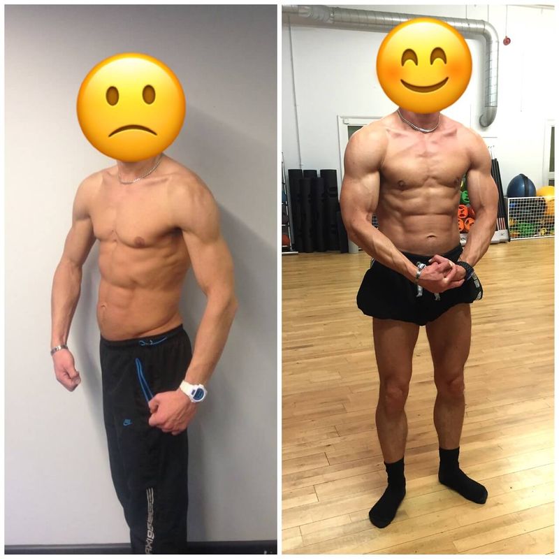 Transformation showcase - Simon W.